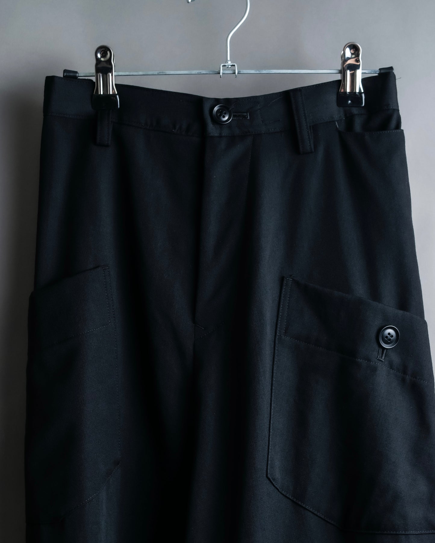 "Y's" Wool gabardine sarouel skirt pants