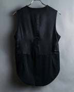 “Y‘s” Tail coat detailed vest