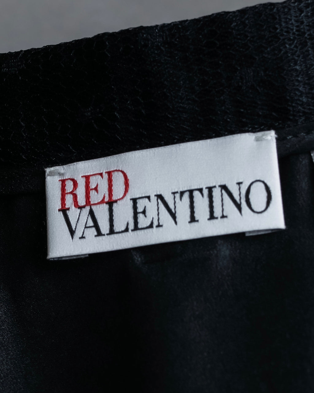 "RED VALENTINO" Polka dot pattern tulle flared skirt