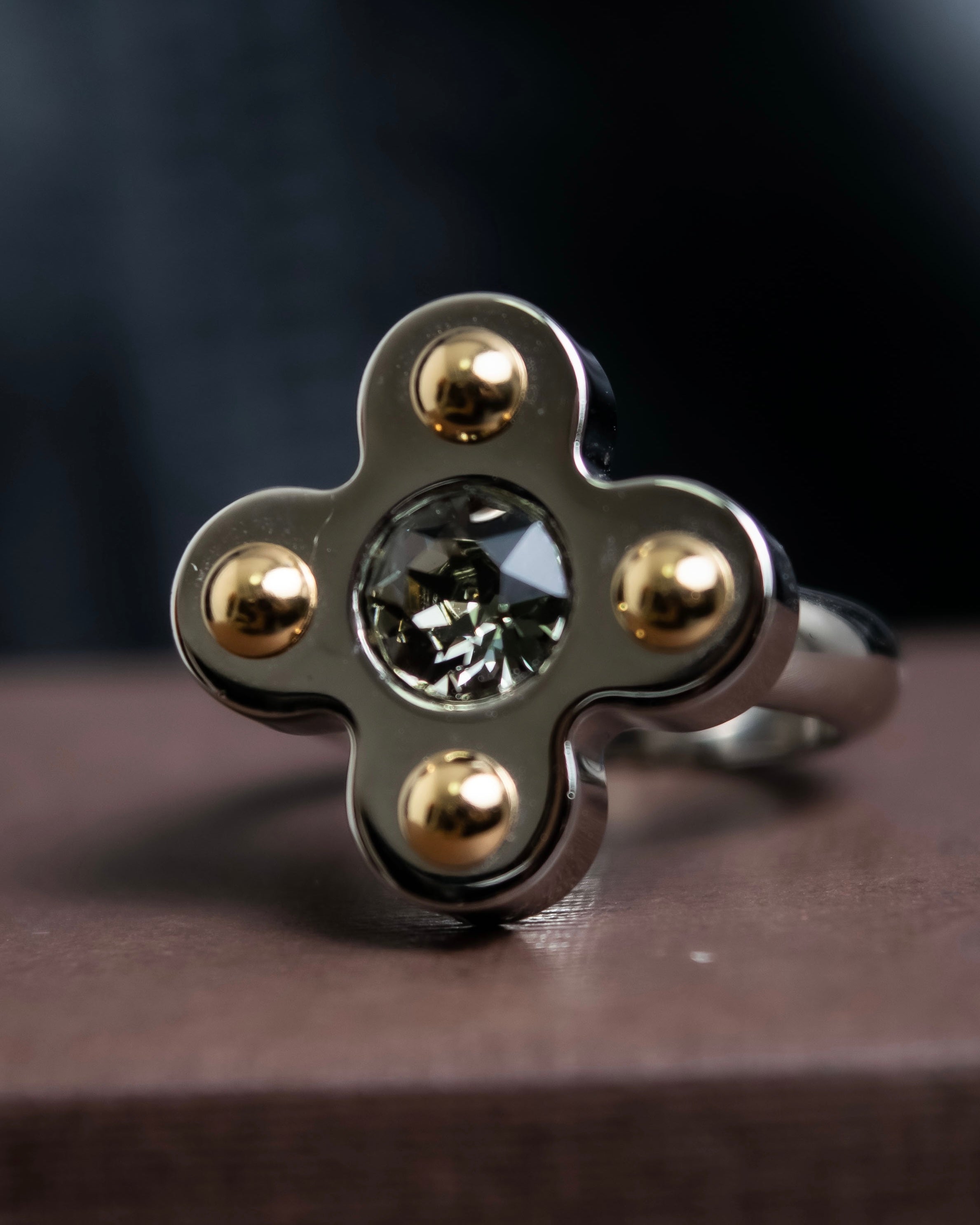 "LOUIS VUITTON" Berg love letters metal ring