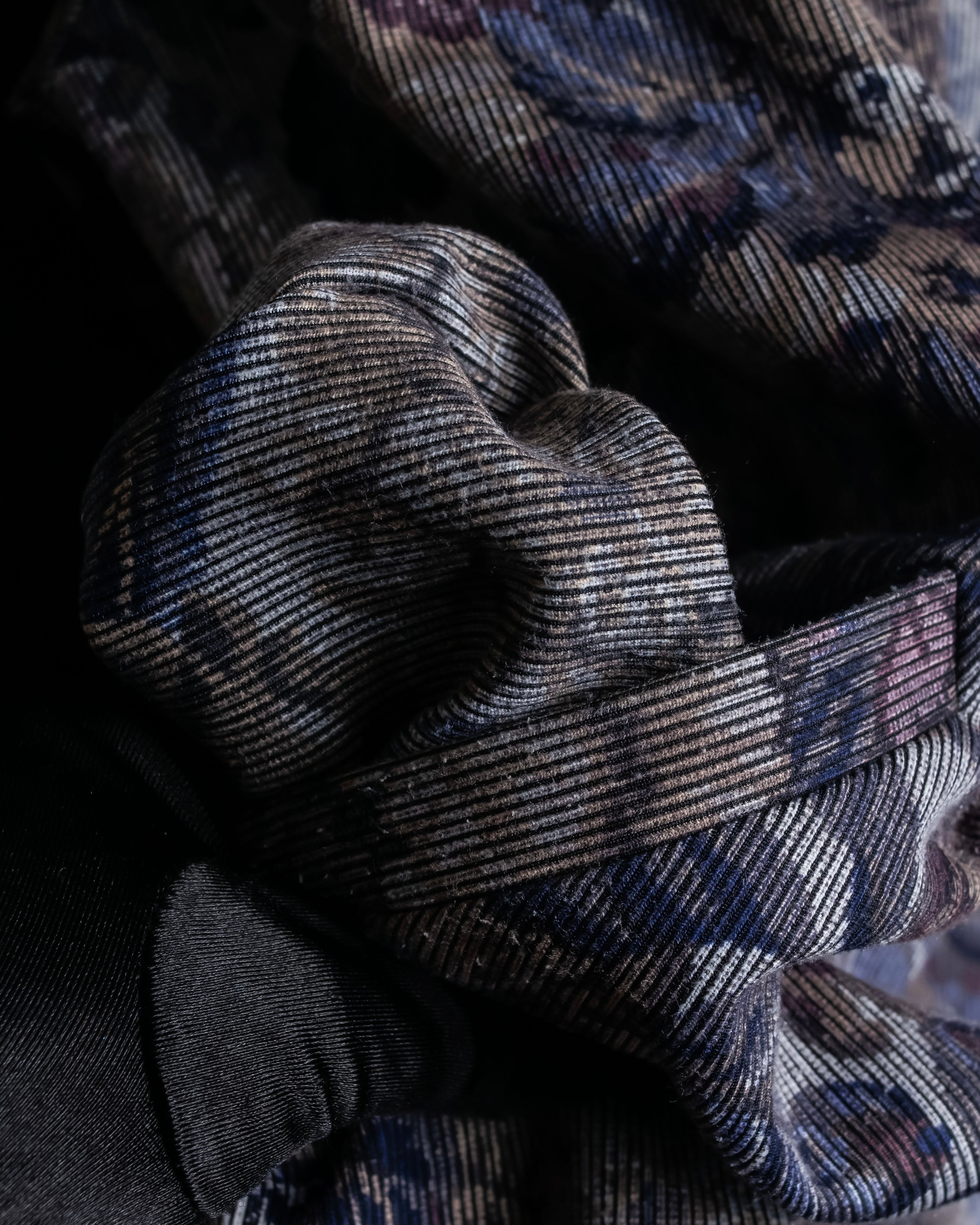 Vintage jacquard floral pattern jacket