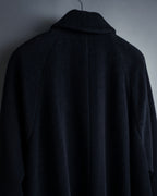 -SPECIAL- "YVES SAINT LAURENT"
80's-90's Raglan sleeves 100% angora stand collar coat