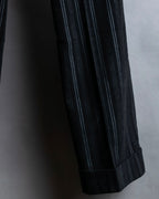 "DOLCE &amp; GABBANA" Pinstripe double-finished slacks