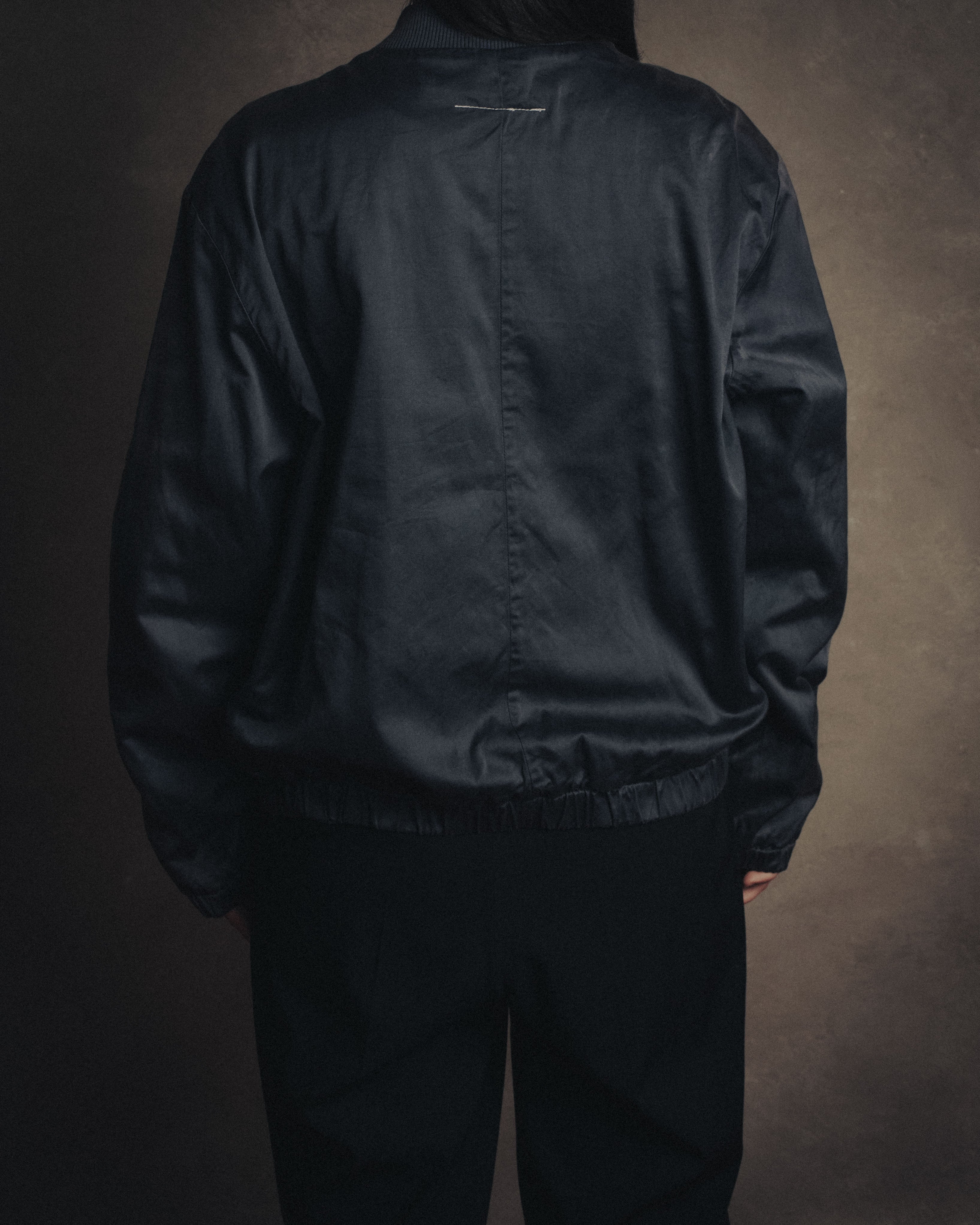 –SPECIAL– “Maison Martin Margiela” 2000’s 6 pockets garment dyed bomber jacket