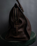 "YVES SAINT LAURENT" 11'year-12'year Chic Gabas leather bag