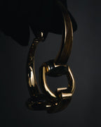 "GUCCI" 00’s Oversized horsebit link bracelet