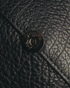 "GIANNI CHIARINI" 00's-10's Pebbled leather flap shoulder bag