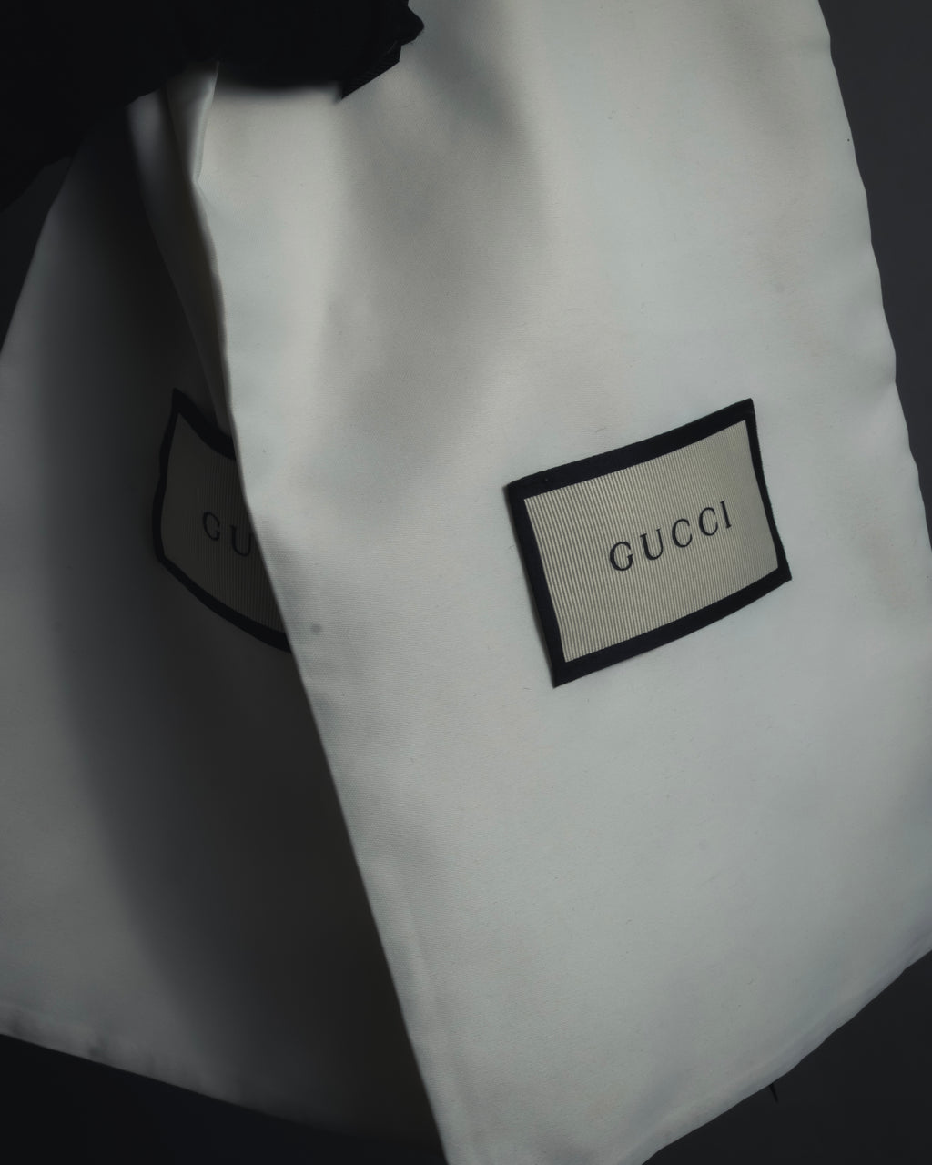 "GUCCI" Michele design horsebit leather heel loafers