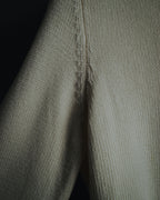 "Maison Margiela" 2022SS Destroyed rib-knit sweater