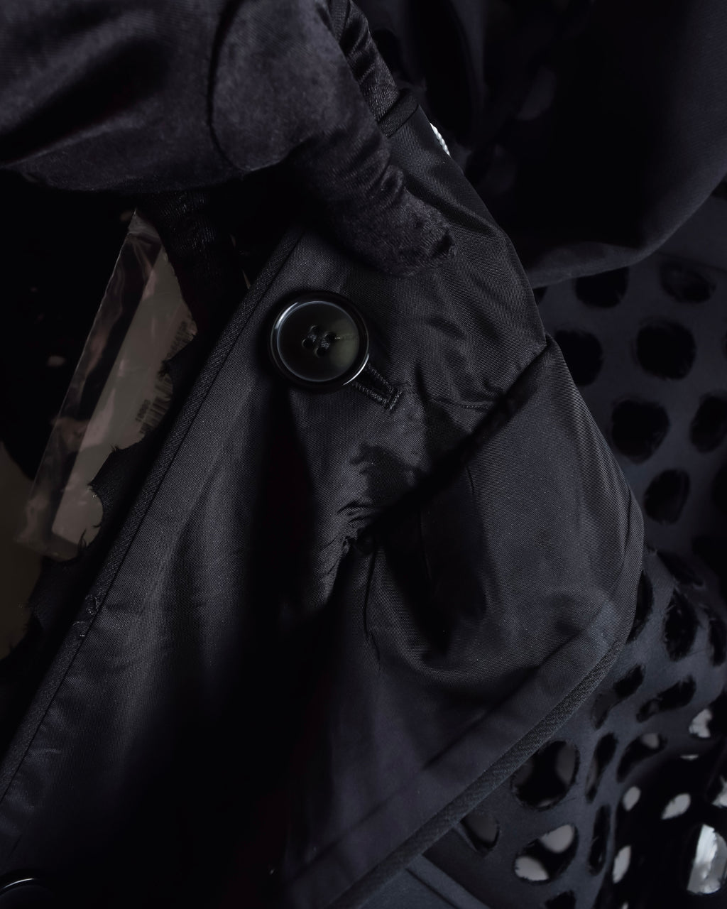 "MAISON MARGIELA" 20SS Cut-out layered structure long coat