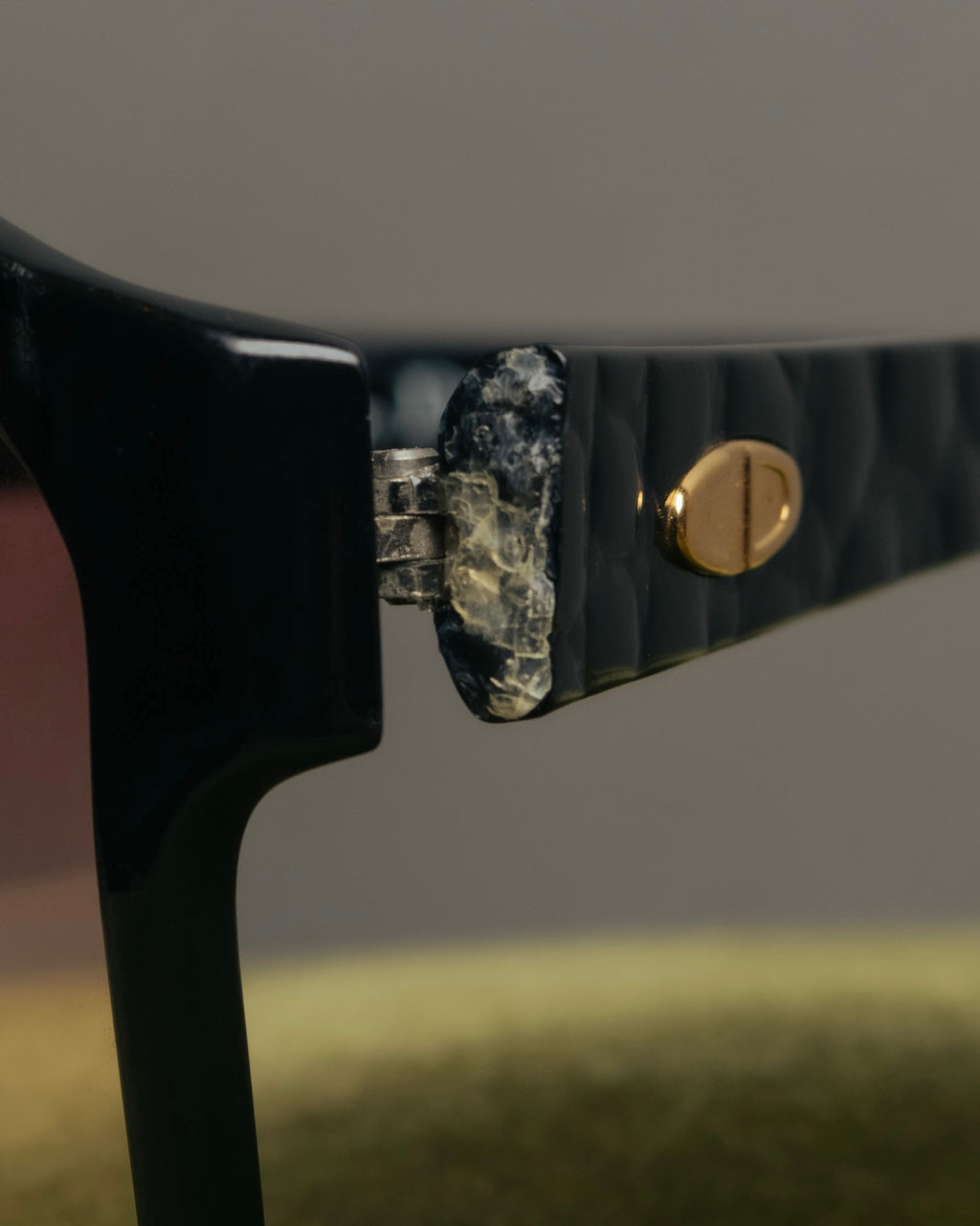 “Christian Dior” 70’s-80’s textured optyl square sunglasses