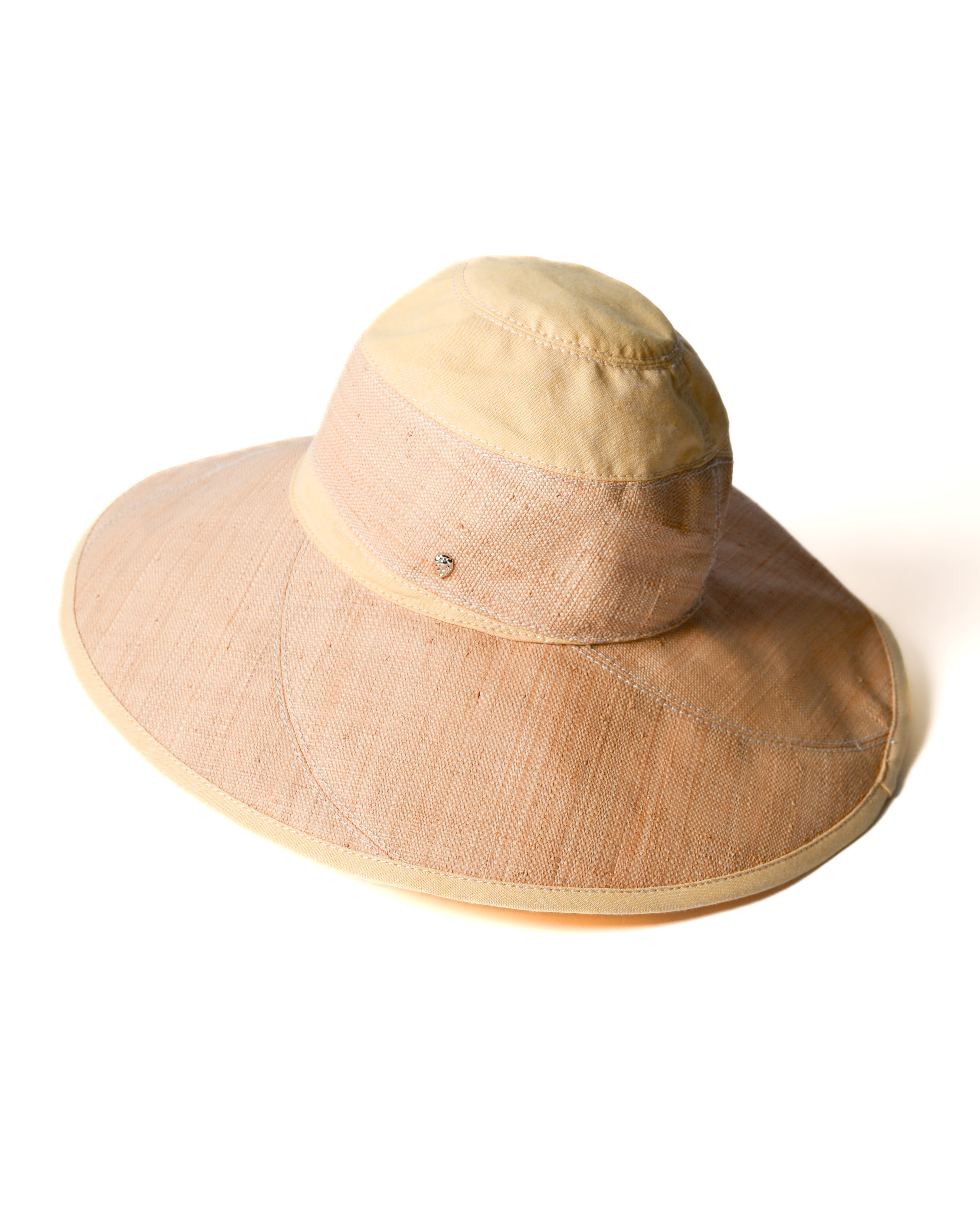 HELEN KAMINSKI/ Oversized Natural Cotton Hat