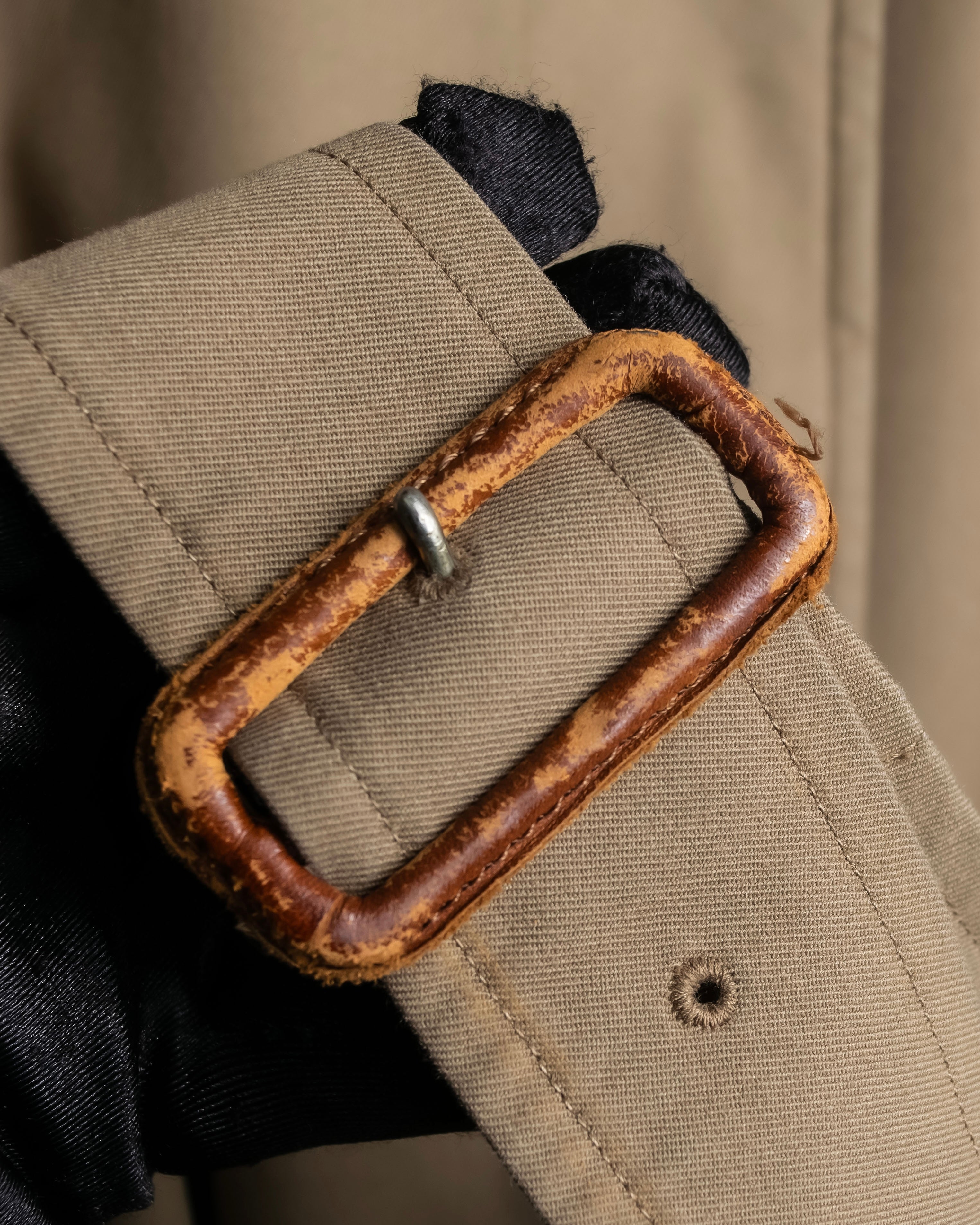 "Burberrys" Water-repellent cotton soutien colour trench coat