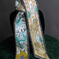 "Christian Dior" Romantic motif design silk twill Mitzah scarf