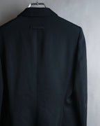 "JEAN PAUL GAULTIER FEMME" Swarovski design structured tailored jacket