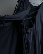 “N°21” Lace up designed no sleeves one piece