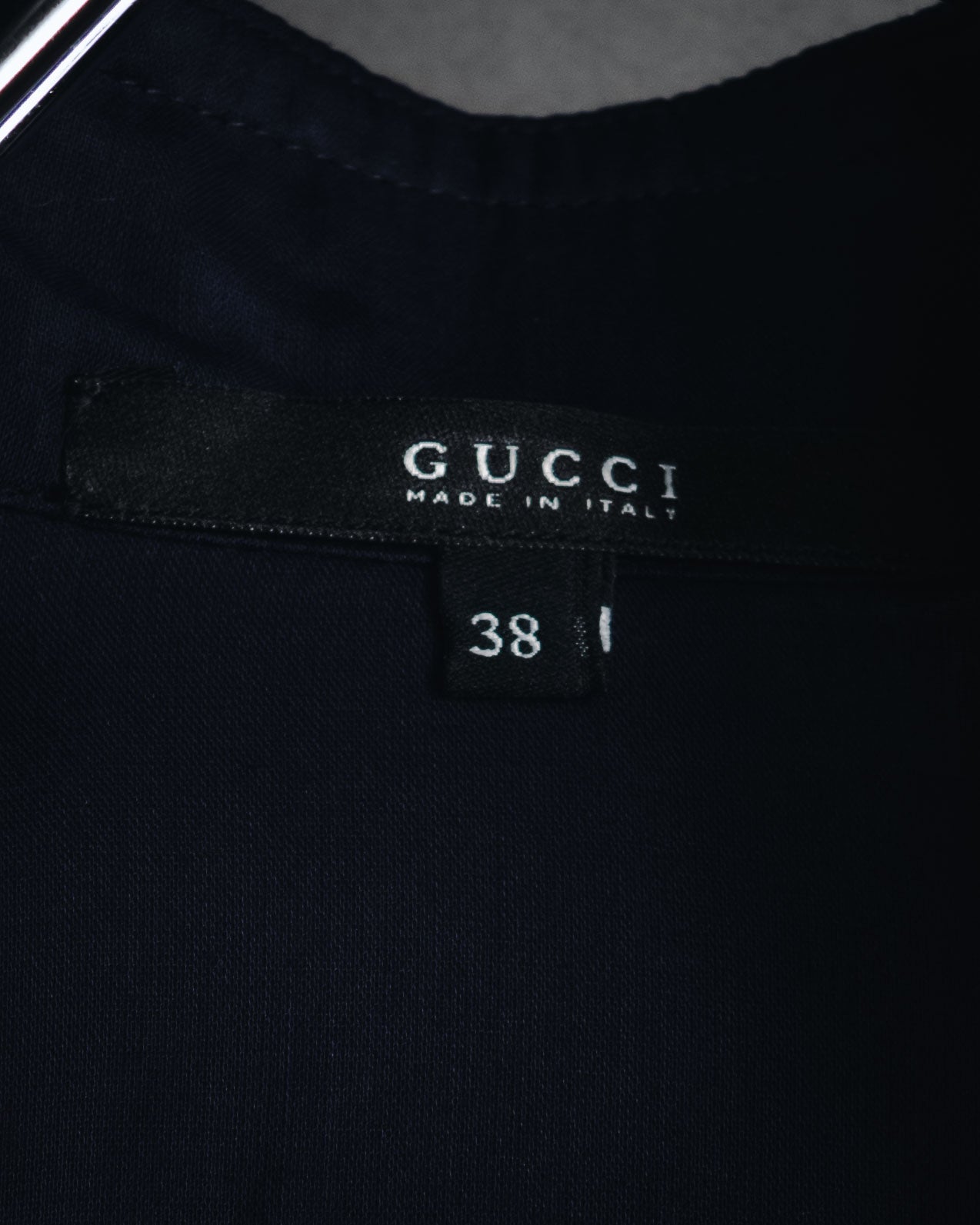 "GUCCI" 90’s-00’s military romantic ruffle blouse