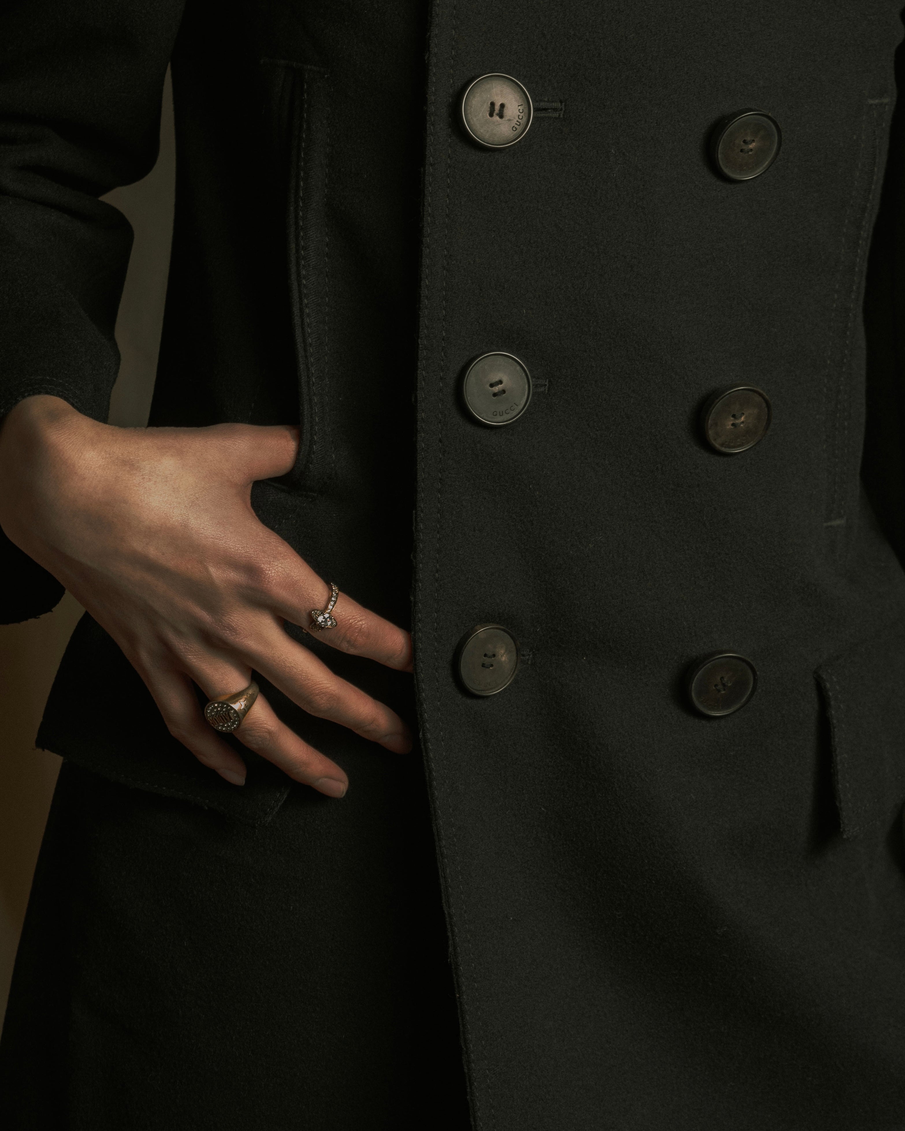 –SPECIAL– "GUCCI"
00’s double-breasted cashmere blend long coat