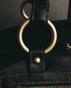 "Valerio Valeriani" 00's-10's Convertible leather Boston bag