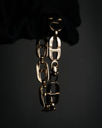 "Christian Dior" 80’s-90’s CD link chain bracelet