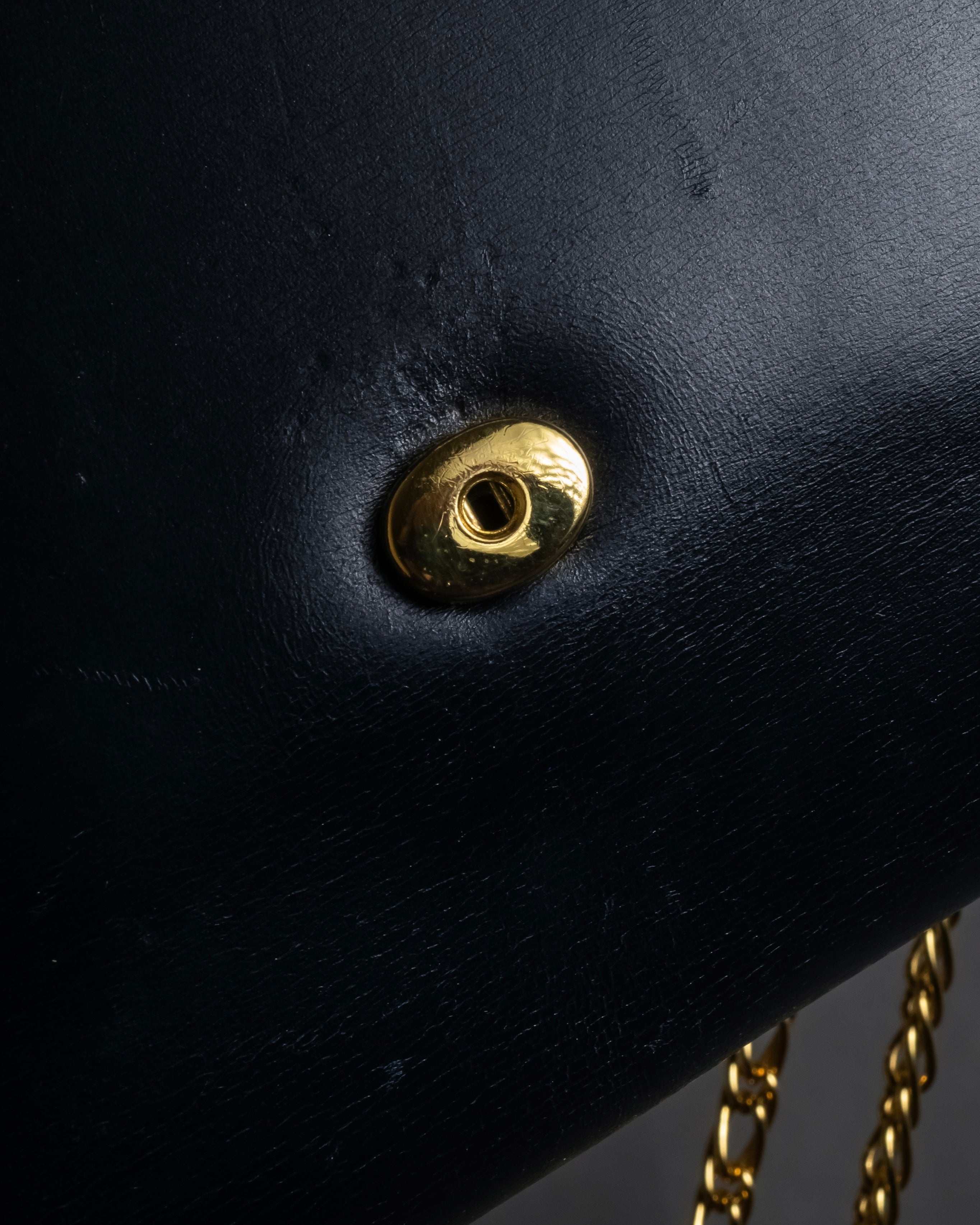 Cartier (カルティエ) - チェーンショルダーバッグ - ブラック - 80s