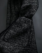 "Dolce & Gabbana" Double-breasted beautiful tweed long coat