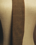 “COMME des GARÇONS HOMME”
80’s-90’s open-knit square-end necktie