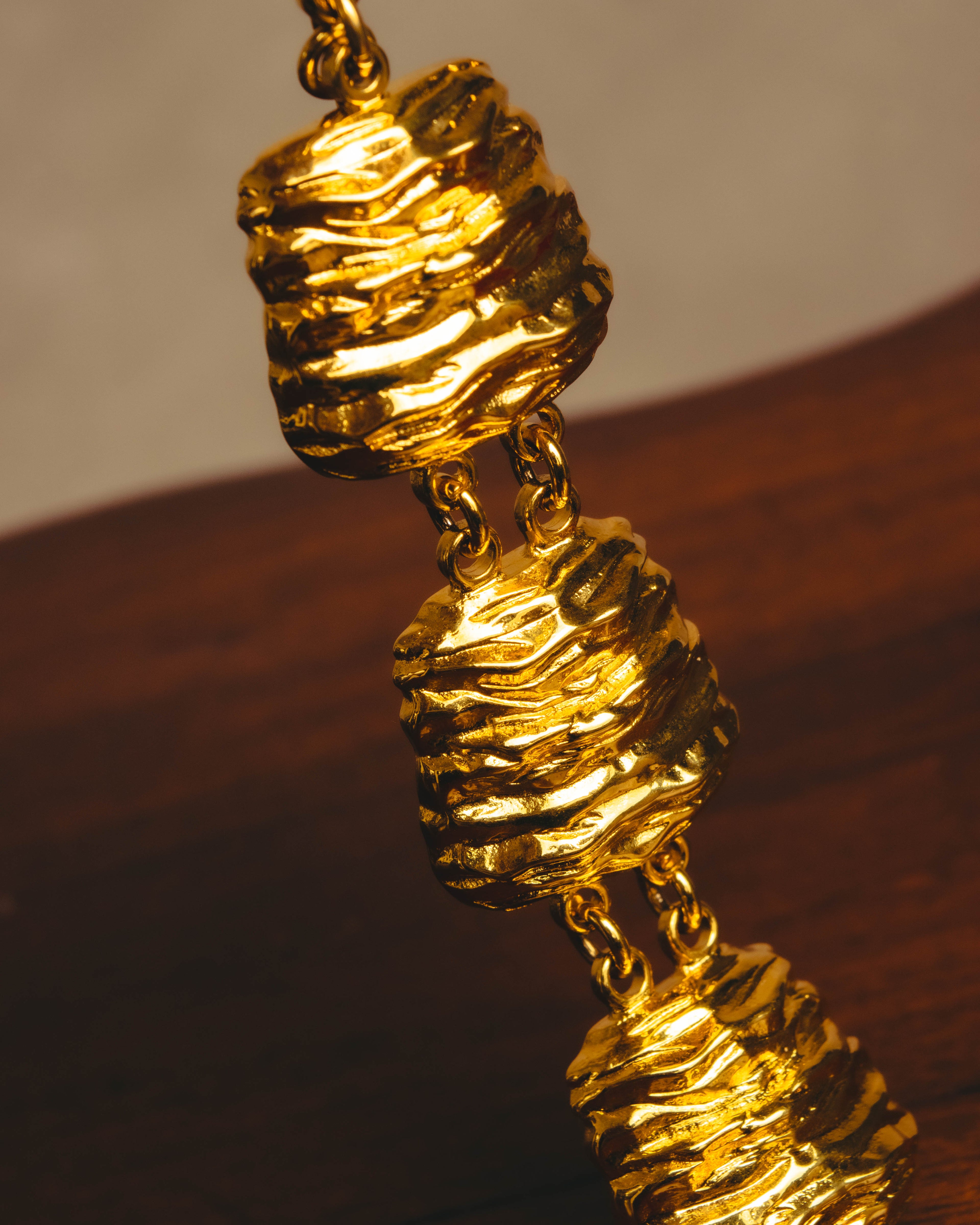 -SPECIAL- “TOM FORD” 2023-24 Moon nugget sculptural toggle bracelet