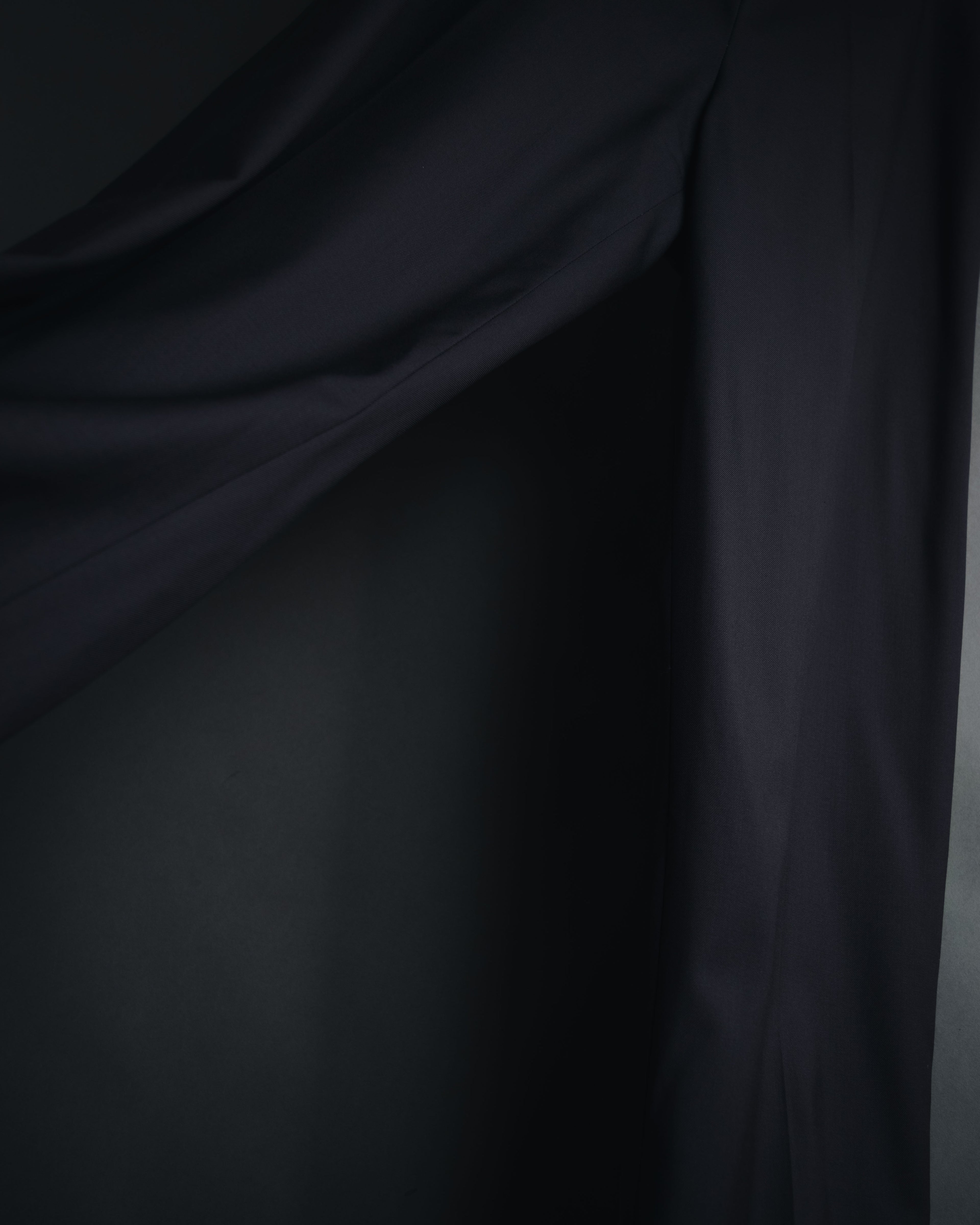 "HERMES" 90’s-00’s Margiela design minimal virgin wool slacks