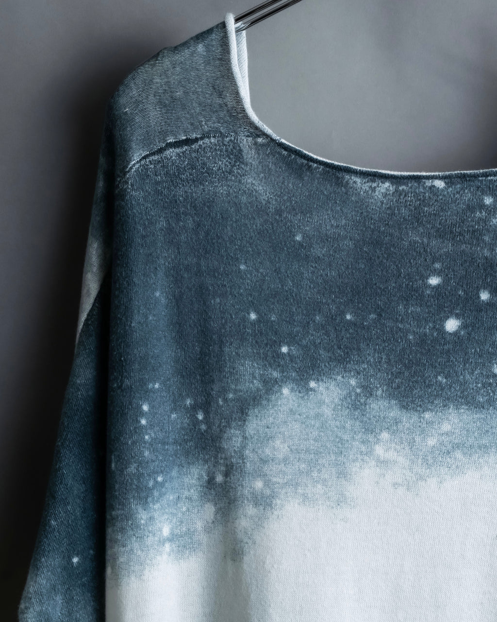 "DIESEL" Space pattern full graphic long tops