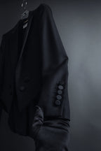 "Saint Laurent Paris" Modern tailcoat design jacket