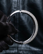 "Christian Dior" Crystal studded bangle