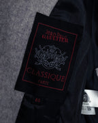 -SPECIAL- "JEAN PAUL GAULTIER"
90's-00's Waist shape A-line silhouette ecryu color super long coat