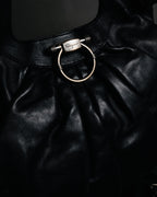 –SPECIAL– "Salvatore Ferragamo"
00’s Gancini ring-gathered nappa 2way bag