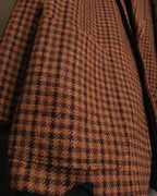 “Christian Dior Monsieur” 80’s-90’s houndstooth wool tailored jacket