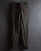 "BROOKS BROTHERS" Melange tweed three-piece suit