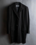 "Jil Sander+" Peaked label minimalist design tailored coat