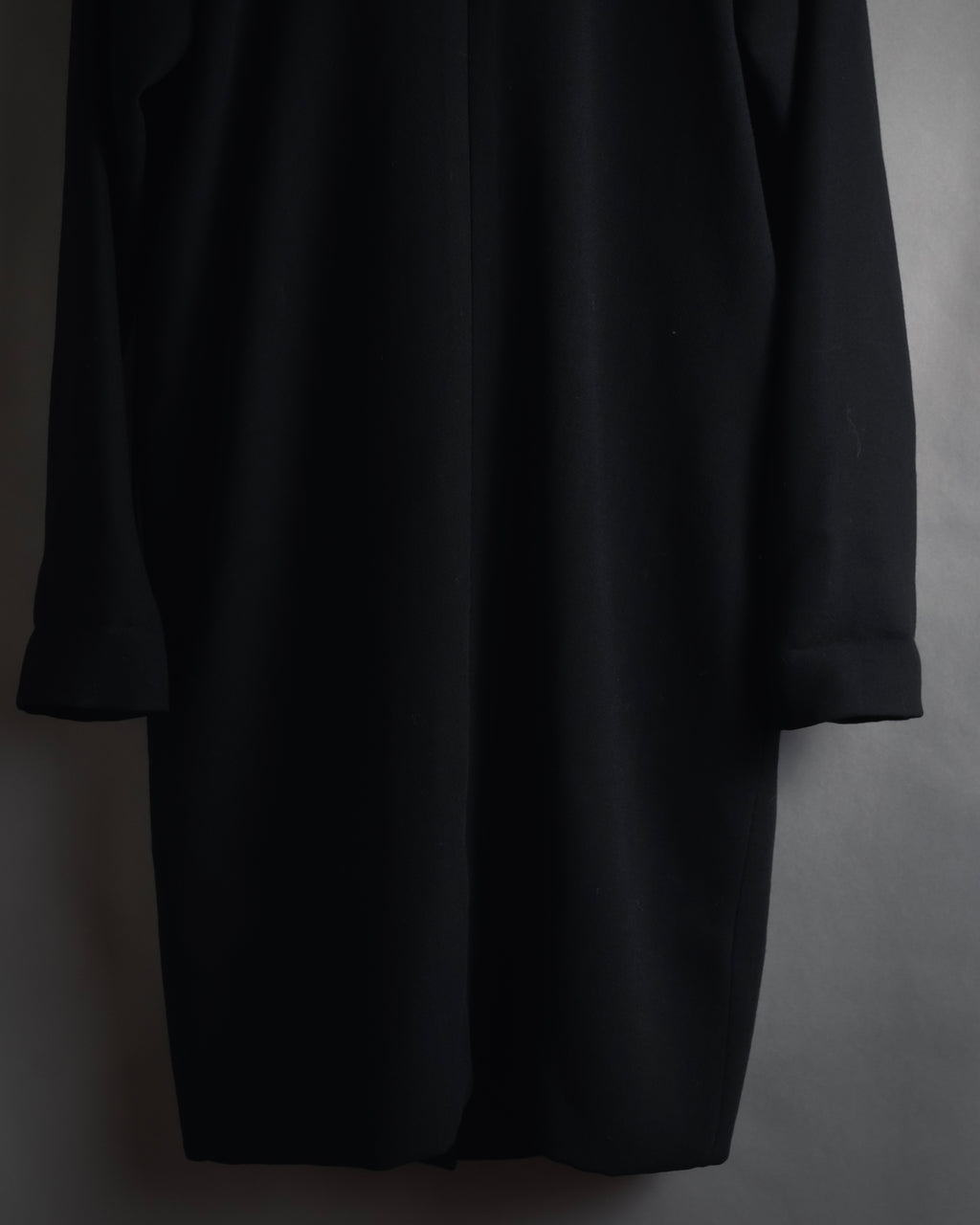 Abrigo de lana de sastrería minimalista de los años 90-00 de Dolce & Gabbana