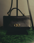 "Salvatore Ferragamo" 2010's Classic Gancini top handle shoulder bag