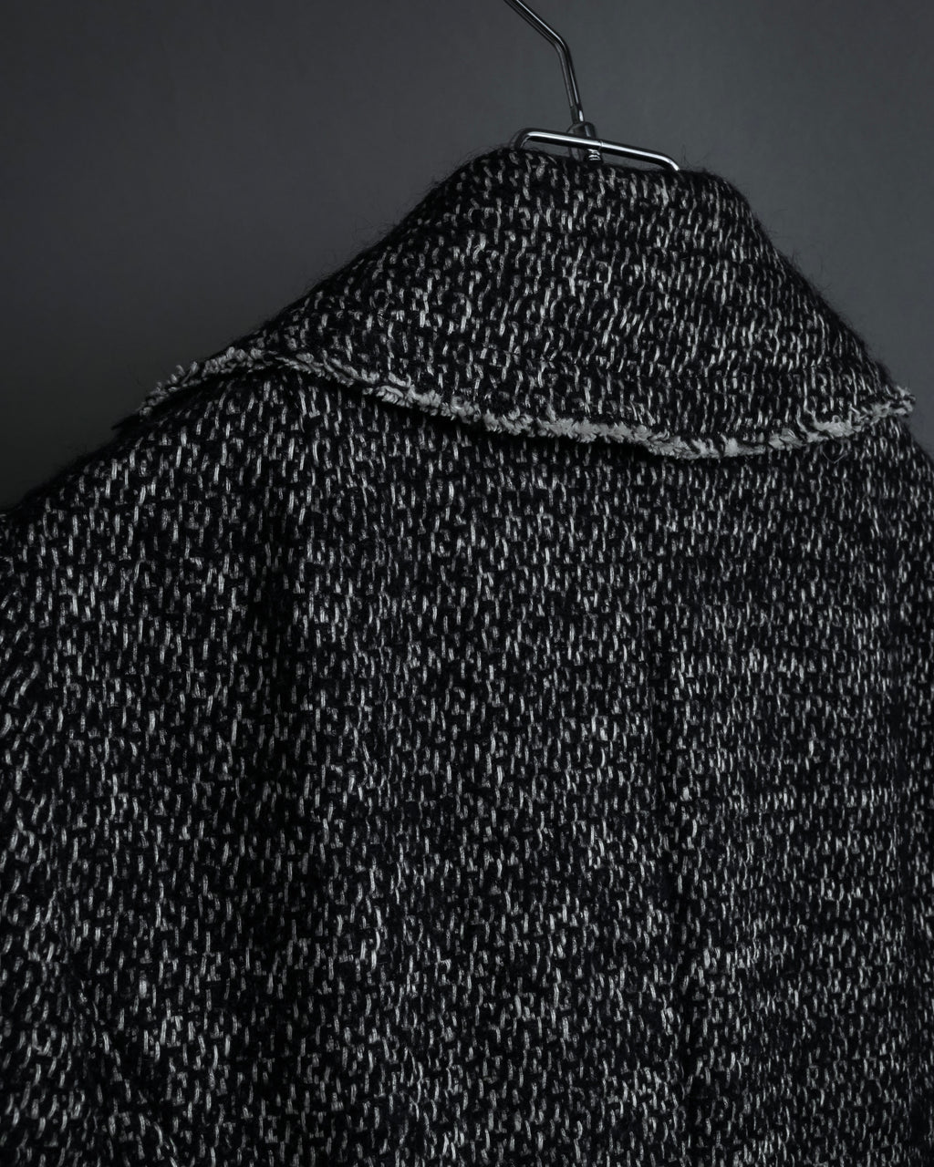 "Dolce & Gabbana" Double-breasted beautiful tweed long coat