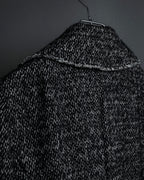 "Dolce & Gabbana" Double-breasted beautiful tweed long coat