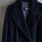 "Weekend Max Mara" Belted design double breasted maxi length wool chester coat