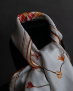"HERMES" Carré 70 I Like Flowers silk scarf