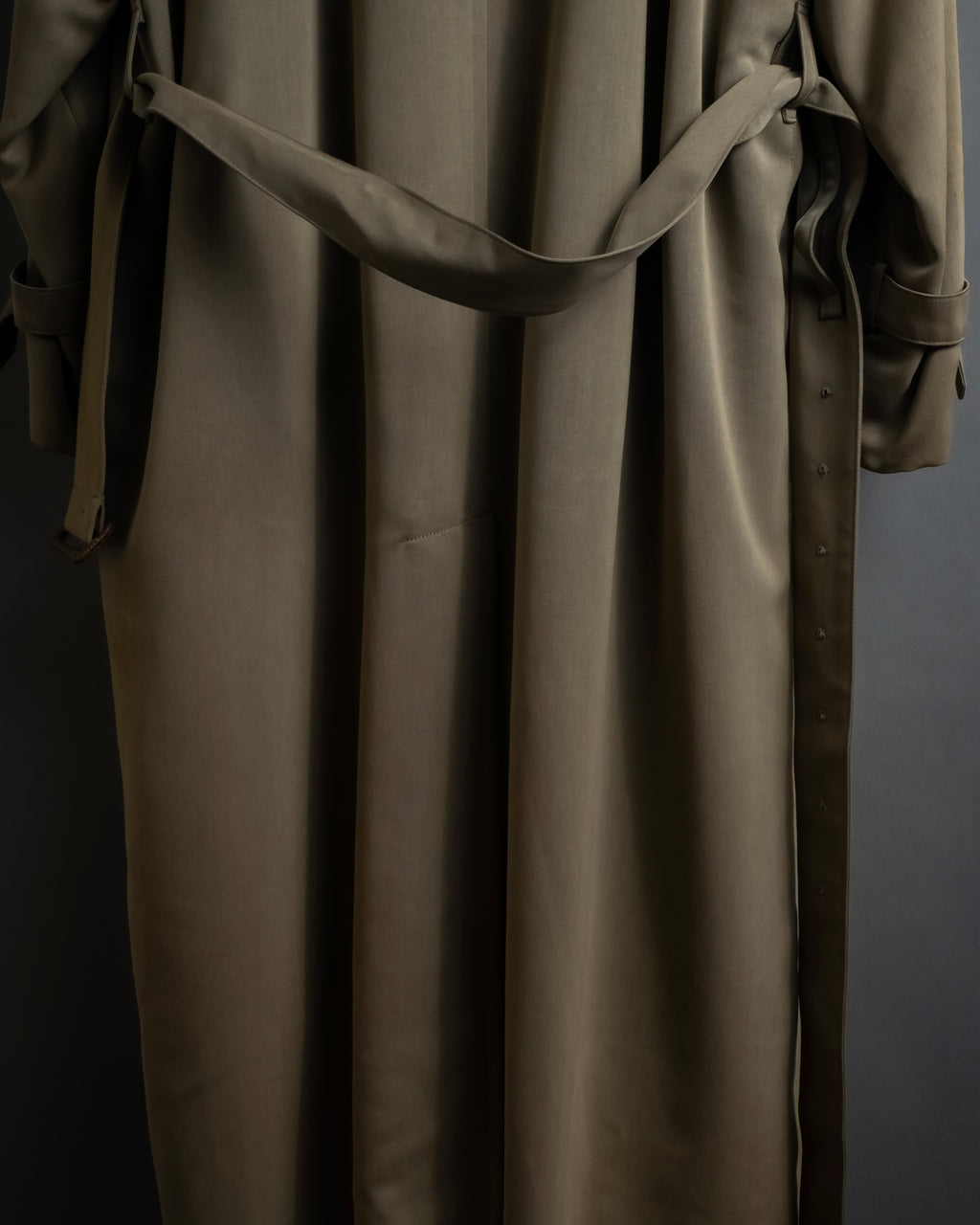 -SPECIAL- "Burberrys" 90's Collar switching two-tone trench coat