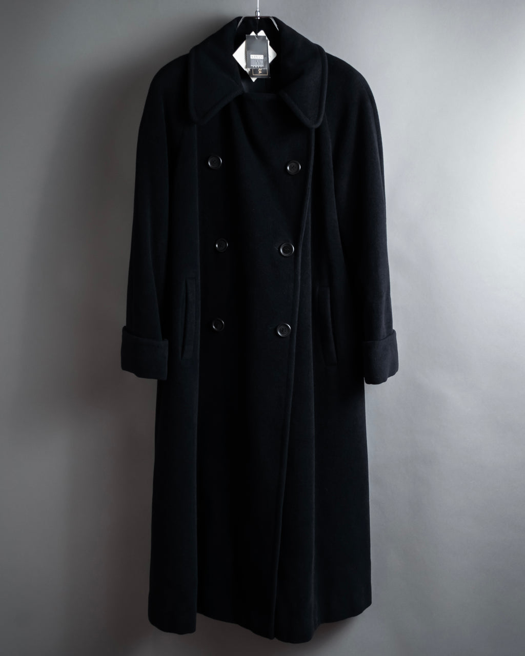 “SOPRANI DONNA” Tailored double-breasted long coat