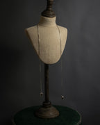 "JOAQUIN BERAO" Tulip motif lariat necklace