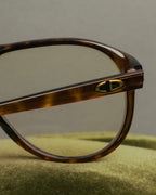 “Christian Dior monsieur” 70’s-80’s Tortoise aviator eyewear