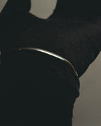 "Vintage" Sculptural amber tone statement bracelet