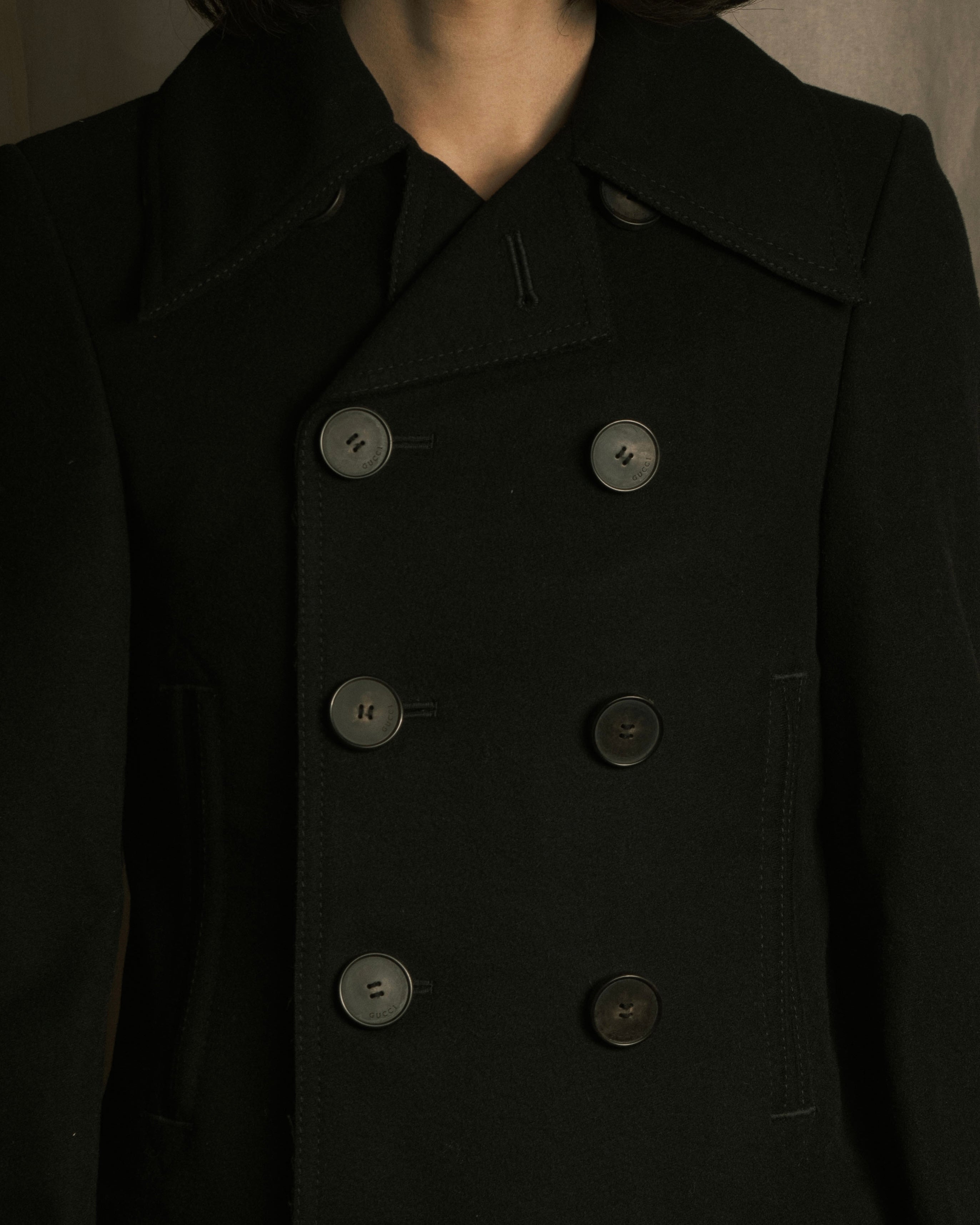 –SPECIAL– "GUCCI"
00’s double-breasted cashmere blend long coat