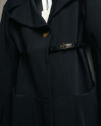 -SPECIAL- “HARUNOBU MURATA” 2024 SS Sculptural belted dress coat